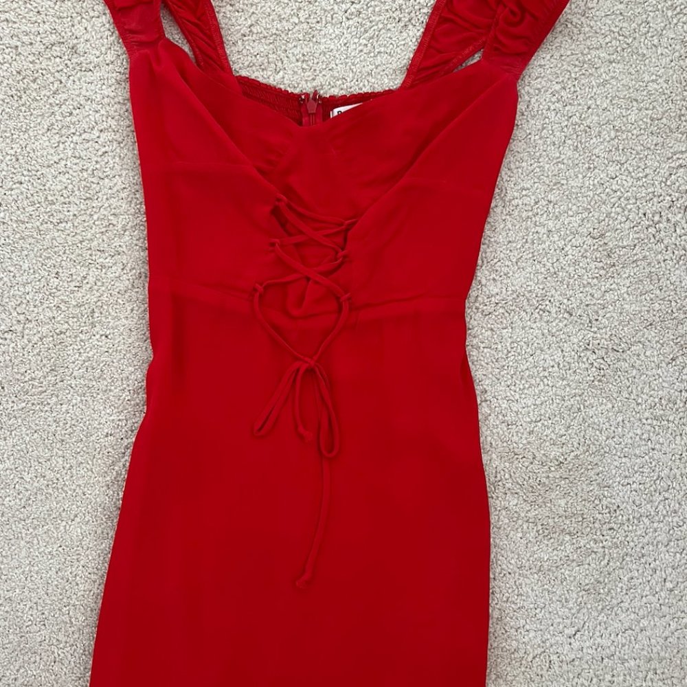 Reformation Red Dress